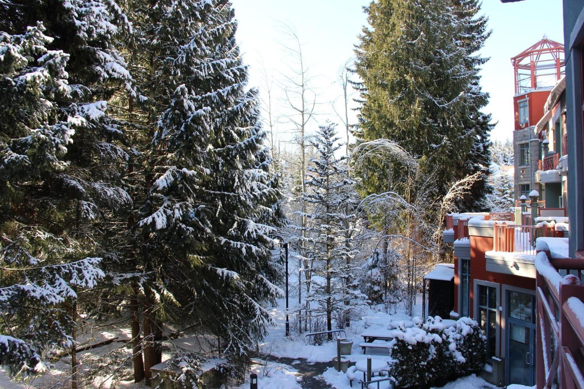 Alpenglow Lodge Studio With Pool Views By Mva Уистлер Экстерьер фото